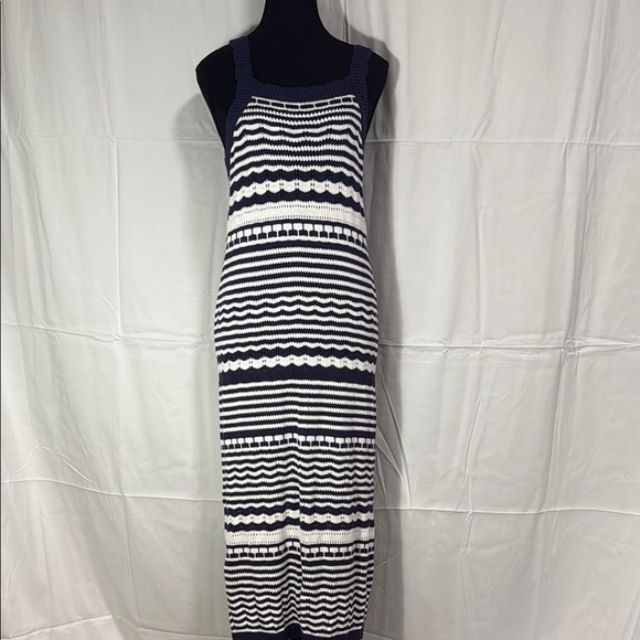 Joie Striped Knit Maxi Dress Size M - Picture 1 of 6